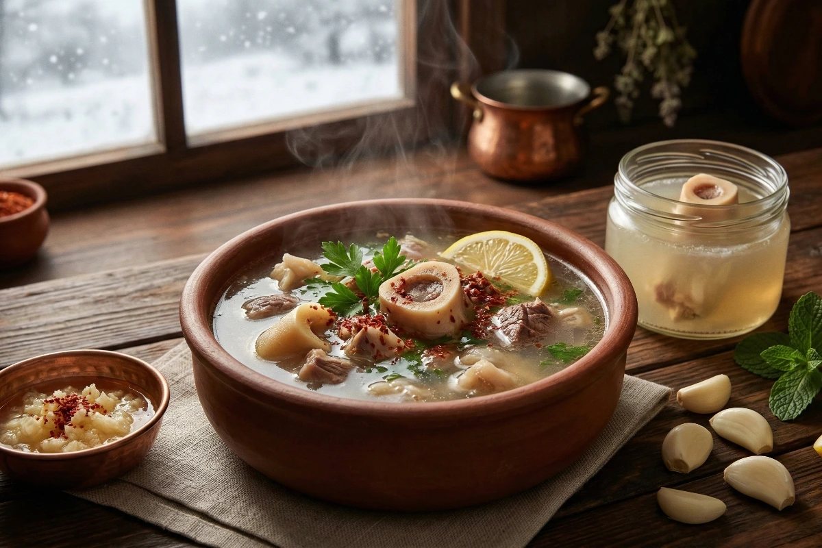 Kolajen ve Şifa Deposu: Kelle Paça ve Kemik Suyu