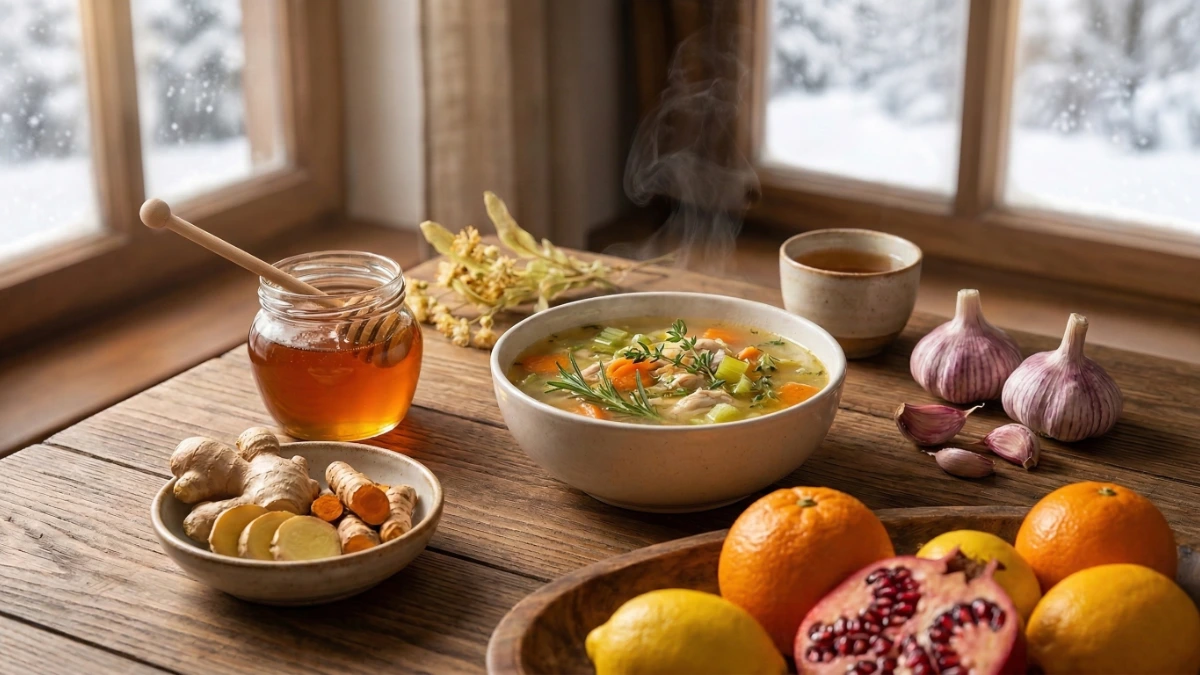 Kış Hastalıklarına Karşı Kalkan Görevi Gören 5 Geleneksel Besin